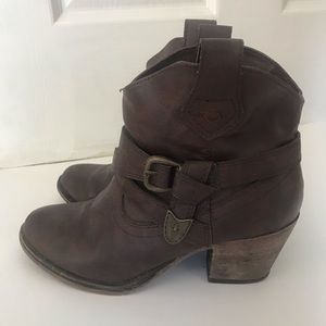 Rocket Dog Brown Ankle Boots 7.5